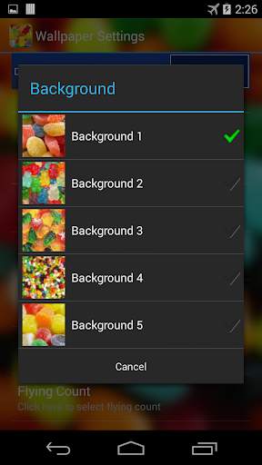 Jelly and Candy Live Wallpaper screenshot 6