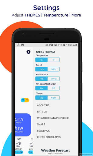 Weather Forecast - A Pocket Weather Guide (Free) screenshot 5
