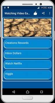 Watching Video Earning Money स्क्रीनशॉट 1