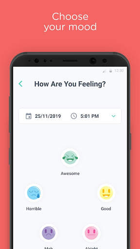 Moodily - Mood Tracker, Depression Support screenshot 2