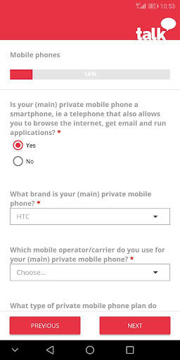 Talk Online Panel screenshot 3