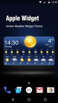 Free weather widget pro☂⛈ screenshot 1