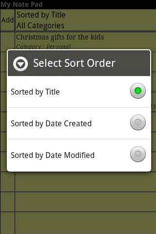My Note Pad screenshot 4