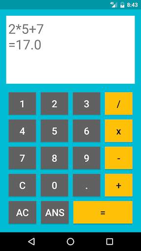 Free Calculator CalCu. screenshot 4