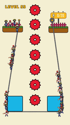 Rope Rescue! - Unique Puzzle screenshot 1
