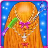 Braided Hairstyles Girls Games logo