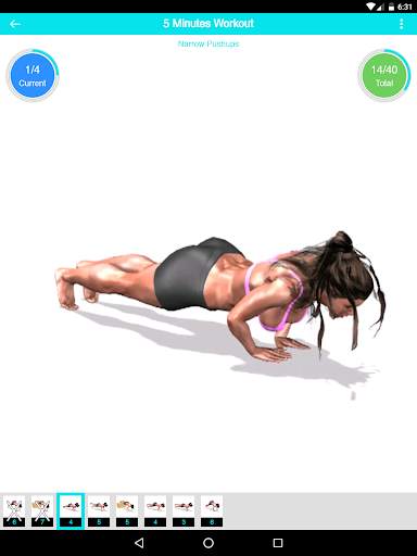 3D Push Ups Home Workout screenshot 13