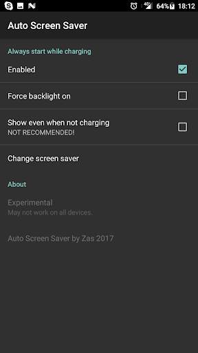 Auto Screen Saver – Power Button Fix 1 تصوير الشاشة