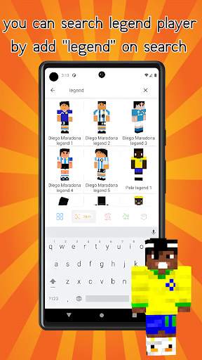 Sepak Bola Mod Map Skin MCPE screenshot 6
