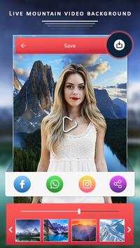 Live Mountain Video Photo Background Editor screenshot 4