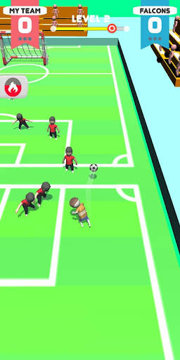 game sepak bola gila 3d screenshot 2