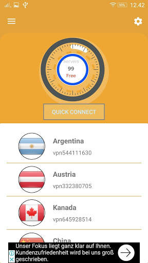 Destra VPN - Ultimate VPN Application screenshot 2