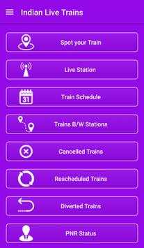 Indian Live Trains screenshot 1