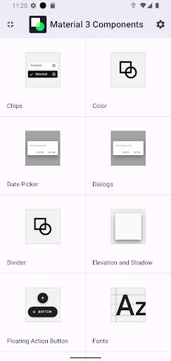 Material Design Components screenshot 10