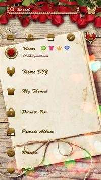 (FREE) GO SMS ROSE LOVER THEME screenshot 5