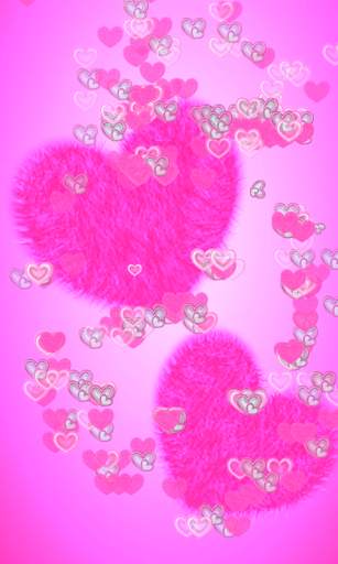 Fluffy Hearts Live Wallpaper screenshot 3