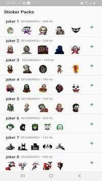 Joker Sticker 2020 für WhatsApp - WAStickerApps screenshot 1