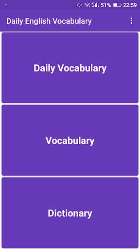 Daily English Vocabulary screenshot 2