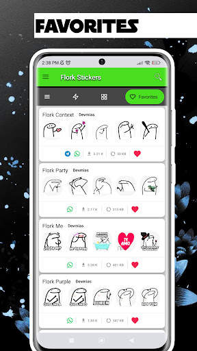 Flork Stickers for whatsapp screenshot 5