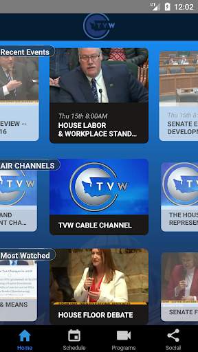 TVW, WA Public Affairs Network screenshot 1