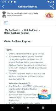 Aadhaar Card - Link Aadhaar, Update Aadhaar screenshot 3