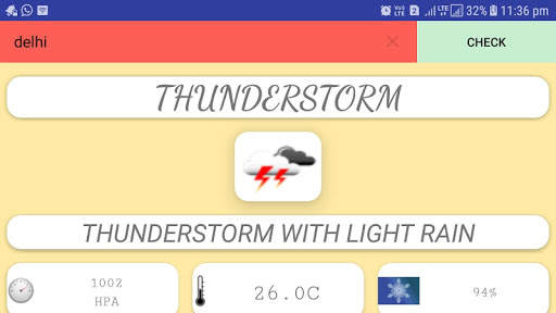 WEATHER APP screenshot 6