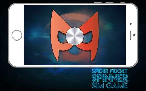 Spider Fidget Spinner Sim Game screenshot 1