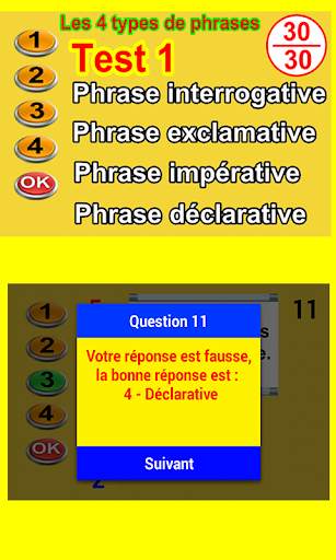 Apprendre les types de phrases screenshot 7