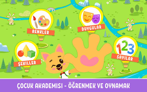Eğitici çocuk oyunları: renkler ve şekiller screenshot 6