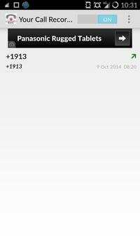 Simple Call Recorder Android screenshot 1