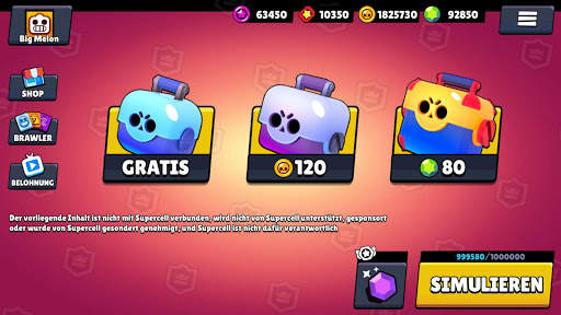 Boxsimulator für Brawl Stars screenshot 1
