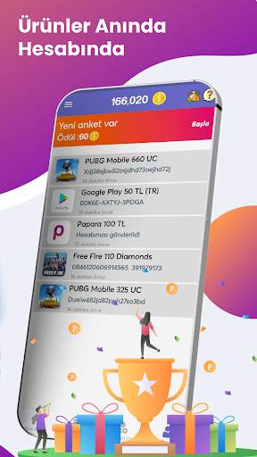 Gift Center—Oyun Kodu UC Kazan screenshot 7