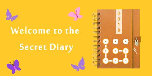 My Secret Diary With Password - Diary with Lock screenshot 1