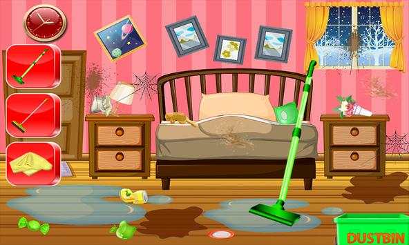 🏠 House Cleaning - Winter Room Cleanup screenshot 3
