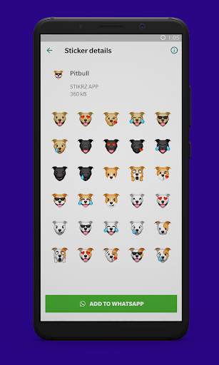 STIKRZ - Dogs Stickers for WhatsApp WAStickerApps screenshot 7
