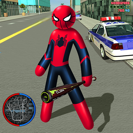 stickman cane poliziotto simulatore di crimine cac icon