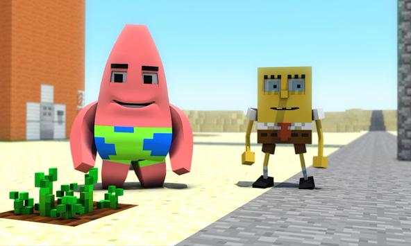 Mod SpongeBob for Minecraft PE screenshot 1