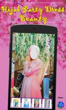 Hijab Party Dress Beauty screenshot 3