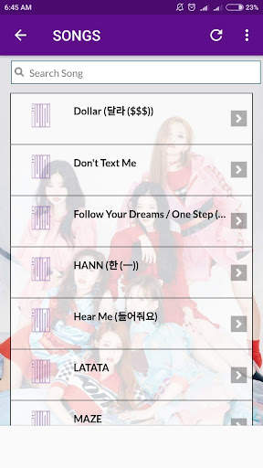 (G)I-DLE Lyrics (Offline) screenshot 5