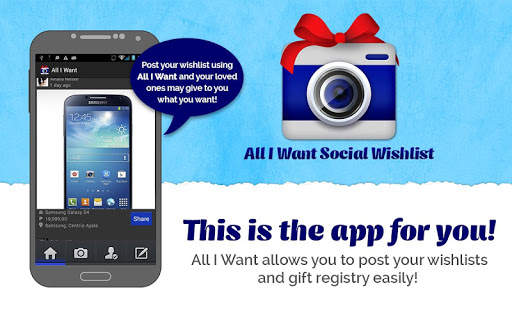 All I Want Social Wishlist screenshot 1