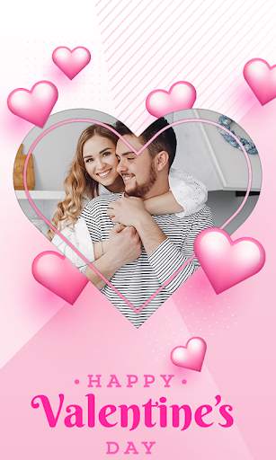Valentines Day Photo Frames 4 تصوير الشاشة