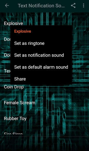 Text Notification Sounds 4 تصوير الشاشة