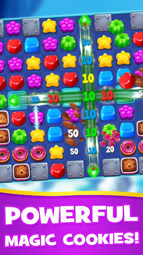 Gummy Blast Cookie Crush Games screenshot 3