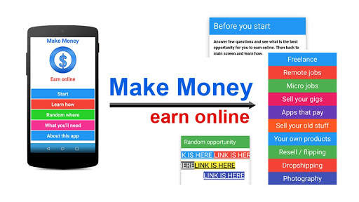 Make Money Earn Online स्क्रीनशॉट 1