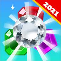 candy jewels:match 3 games logo