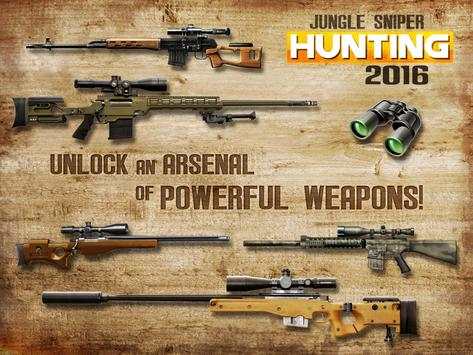Sniper Jungle Hunting 2016 screenshot 2