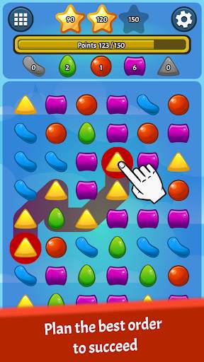 Candy Shapes Link and Merge Games screenshot 3
