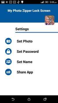 My Photo Zipper Screen Lock screenshot 5
