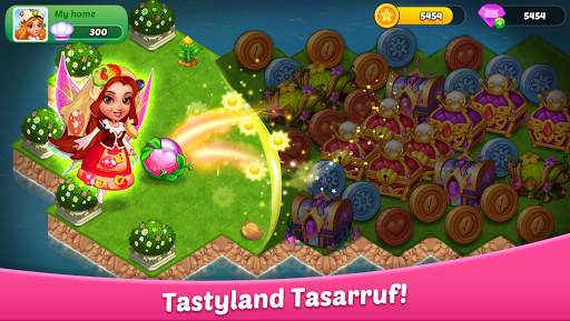 Tastyland-merge&puzzle cooking screenshot 2