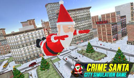 Santa Claus Rope hero Crime City Action Game screenshot 8